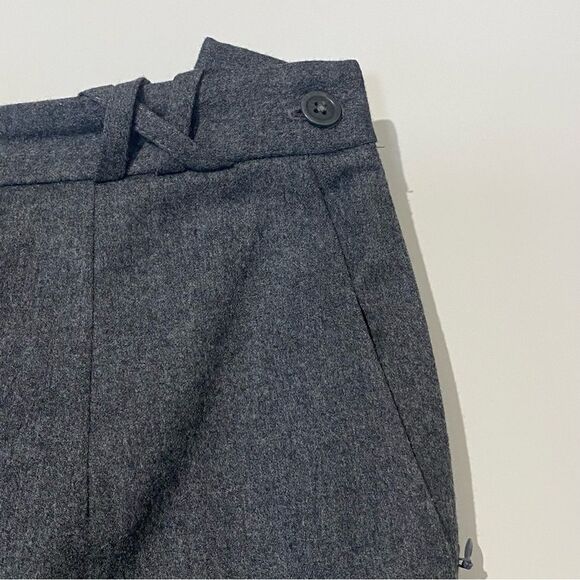 Vintage Talbots made Of Italian Fabric 100% Wool Pants Gray Women's Size 10 - Picture 9 of 15